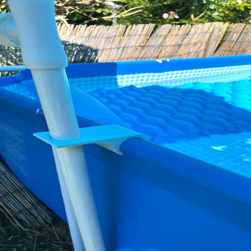 Pool Umbrella Holder - Durable Plastic Base for Secure Poolside Shade