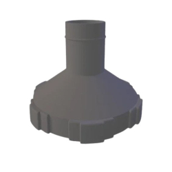 Intex Pool Outlet Adapter to Hose - Durable Plastic Adapter for Pool Hose Connection