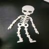 Flexi Halloween Skeleton Decoration / Toy - Anti Stress Toy for Halloween