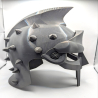 Gladiator Maximus Helmet - Spartan Plastic Helmet for Halloween Cosplay Costume