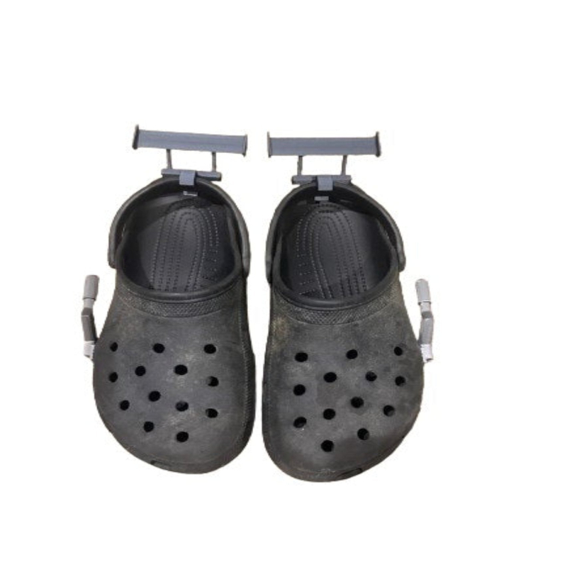Exhaust and Spoiler Croc Charms - Plastic Car-Themed Charms for Crocs