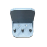 Modern Plastic Key and Wallet Shelf - 3 Hooks Wall Mounted Key Holder