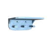 Modern Plastic Key and Wallet Shelf - 3 Hooks Wall Mounted Key Holder