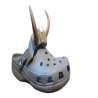 Loki Crown Shoe Charms - Durable Plastic Shoe Decorations, 2 Pcs Set