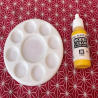 Mini Round Paint Palett - Plastic Acrylic Paint Pallet