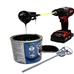 Drill Paint Mixer - Plastic Paint Mixing Attachment for Drills