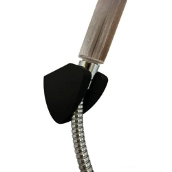 Plastic Shower Holder - Wall-Mounted Shower Head Bracket (Screws Not Included)