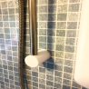 Shower head Riser Holder - Durable Plastic Adjustable Shower Mount