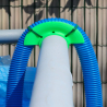 Pool Hose Holder for fixing a hose to your frame pool (38mm Hose)- Durable Plastic Pool Hose Organizer