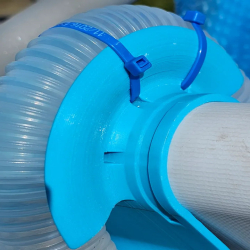 Pool Hose Holder for fixing a hose to your frame pool (38mm Hose)- Durable Plastic Pool Hose Organizer
