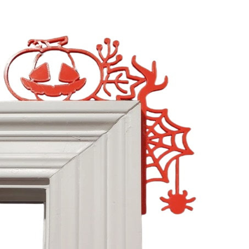 Halloween Door Corner Decor - Scary Door Decor for Porch Garden Home Ornaments