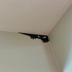 Wall Art - Monster in Corner - Scary Monster Wall Art for Corner