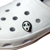 Ghost Face Shoe Charms - 2 PCS Creepy Face Shoe Charms for Halloween