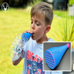 Bubble Snake Maker - Fun Plastic Bubble Blower for Kids Outdoor Play
