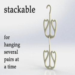 Shoe Hanger - Organize and Dry All Your Shoes with Ease (Plastic)
