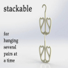 Shoe Hanger - Organize and Dry All Your Shoes with Ease (Plastic)