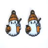 Halloween Ghost Earrings - Featuring Beanie Cap and Juice Glass Design
