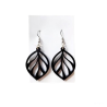 Leaf Earring Decor - Stylish Plastic Leaf Earring in Solid Colors