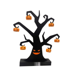 Halloween Plastic Decoration Spooky Tree Model - Halloween Decor Baum Tree