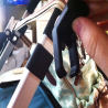 Stroller Pushchair Bag Clip – Durable Plastic Hook for Convenient Storage