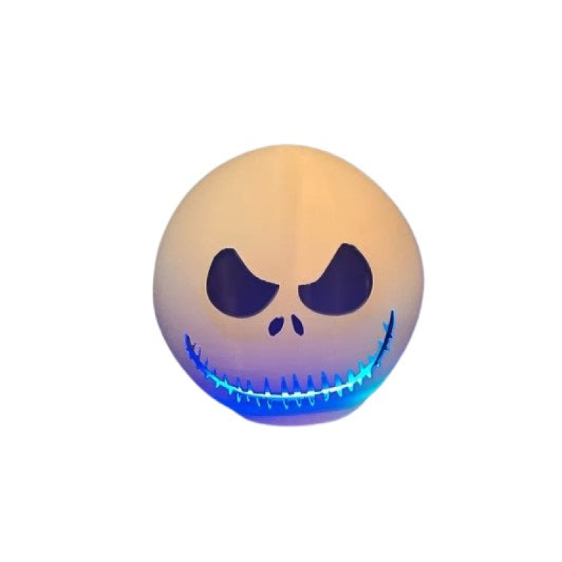 Jack Skellington Echo Dot Skin (Plastic) – Spooky Cover for Halloween Decoration