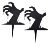 Zombie Hands in Your Garden – Spooky Halloween Decoration (Plastic)