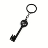 Coraline Key Shaped Keychain – Spooky Halloween Plastic Keychain for Bag pack