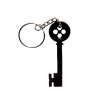 Coraline Key Shaped Keychain – Spooky Halloween Plastic Keychain for Bag pack