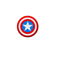 Captain America Croc Charm...