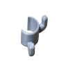 Shower Rail Hook for Loofah – Convenient Plastic Loofah Hanging Solution