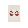 Valentine's Day Cupcake Earrings – Sweet, Playful, and Perfect for Celebrating