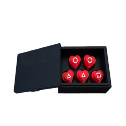 Heart-Shaped Gonggi – Red...