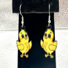 Cute Chick Yellow Earrings for Easter – Adorable Festive Jewelry for Easter