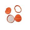 6 Pcs Easter Cookie Cutters and Stamps – Perfect for Festive Baking Fun