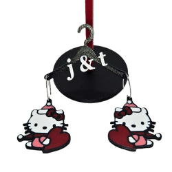 Hello Kitty Angel Valentine Earrings – Adorable Jewelry for Valentine's Day