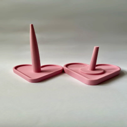 Rotating Heart Yarn Spinner - Plastic | Easy Rotating Yarn Tool for Crochet