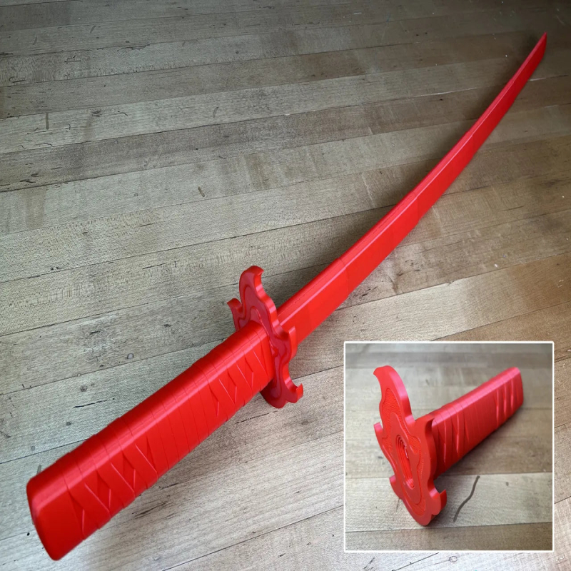 Tanjiro’s 2nd Collapsing Katana-Iconic weapon from "Demon Slayer"