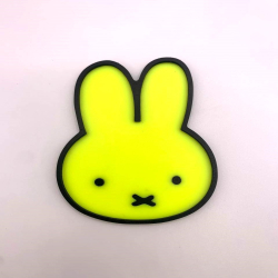 Miffy Plate Accessories - Plastic | Flat Jewelry Plate for Displaying Small Item
