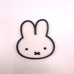 Miffy Plate Accessories - Plastic | Flat Jewelry Plate for Displaying Small Item