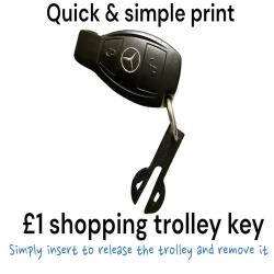 £1 UK Shopping Trolley...
