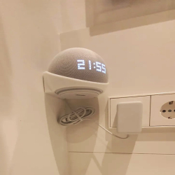 Echo Dot Wall Mount Corner Stand for Alexa – Plastic Space-Saving Mount