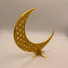 Ramadan Crescent Moon Table Decor – Elegant Islamic Decoration for Iftar & Eid Celebrations