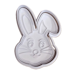 3 Pcs Rabbit Bunny Easter Cookie Cutters – Perfect for Holiday Baking & Treats