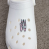 2 Pcs Ballet Croc Charms – Elegant Shoe Accessories for Bellerina