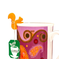 2 Pcs Squirrel Tea Bag Holder – Adorable & Practical Tea Accessory Teabag Holder