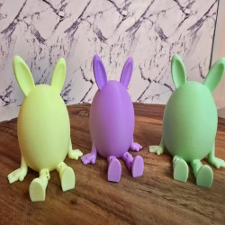 Articulated Easter Egg with Bunny Ears – Fun & Interactive Easter Fidget Toy