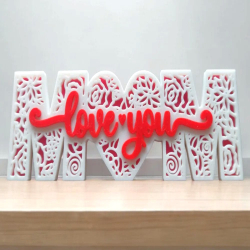 Mother’s Day Love Sign – Elegant Table Decor for Mom’s Special Day