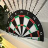 Darts Display Stand – Half Dartboard Design for Showcasing Darts Collection