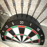 Darts Display Stand – Half Dartboard Design for Showcasing Darts Collection