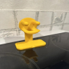 Scrub Sponge Holder – Wall or Sink Mount Plastic Organizer for Smiley Sponges